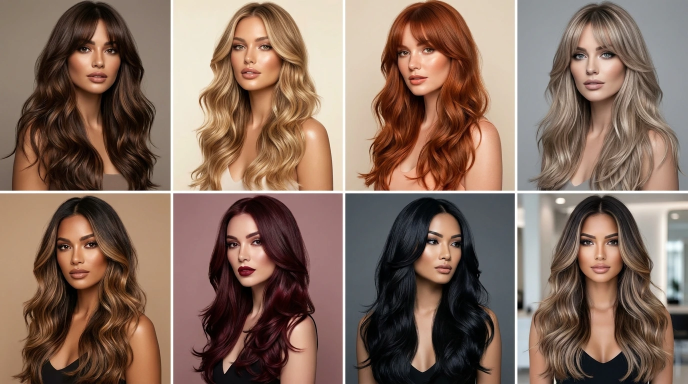 Long Hair Color Ideas