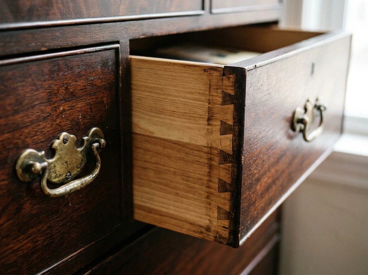 A Claw Foot Dresser Pulled From an Old Estate