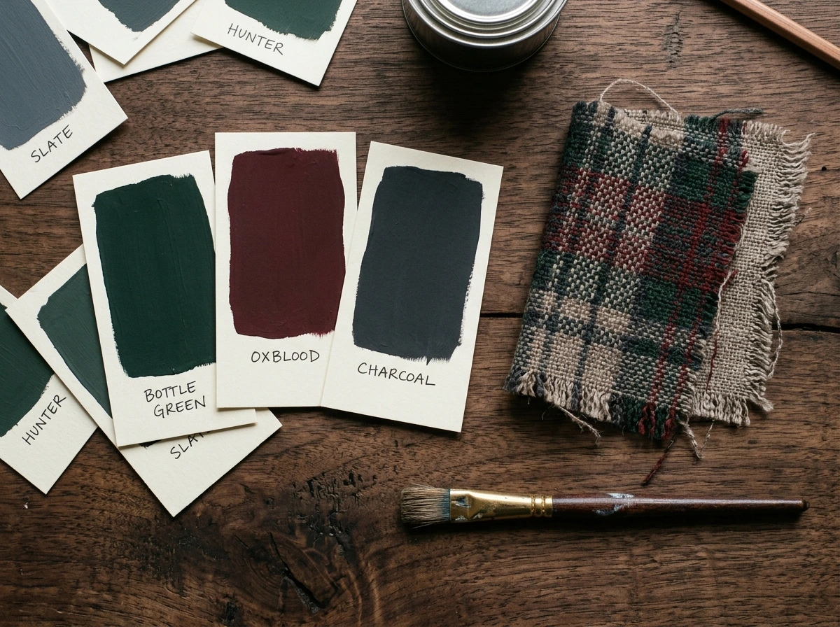 A Deep, Saturated Paint Color That Does the Heavy Lifting