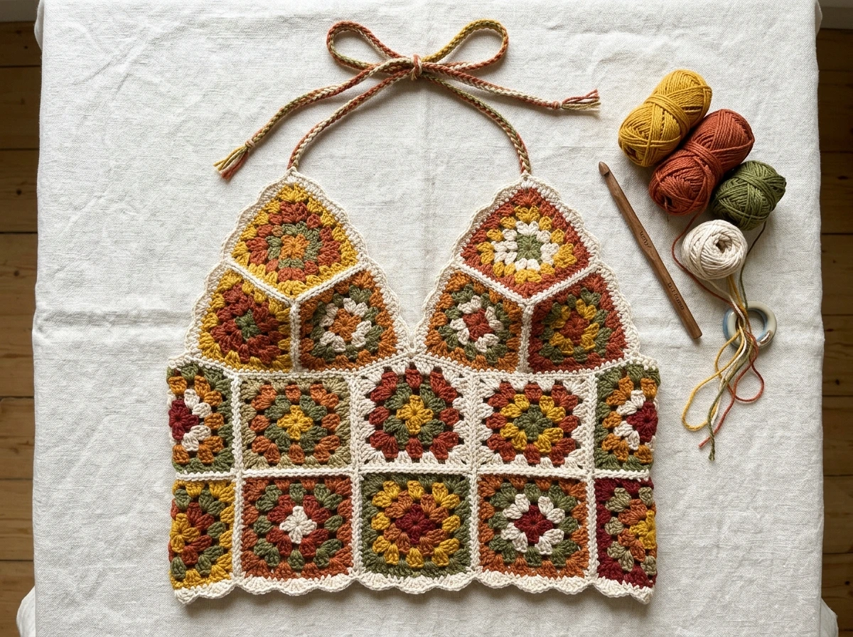 A Granny Square Halter Top Pattern Free Spirits Will Recognize Immediately