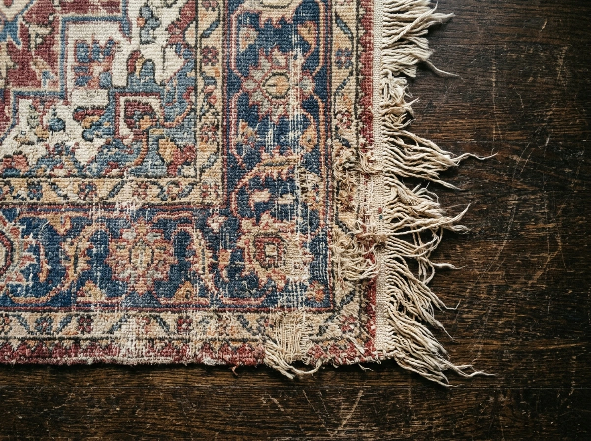 A Persian-Style Rug That Muffles the Whole Room