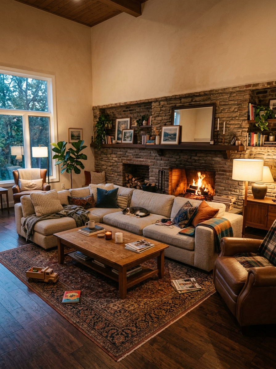 A Short Wall Fireplace and a Long Wall Fireplace Are Not the Same Layout Problem