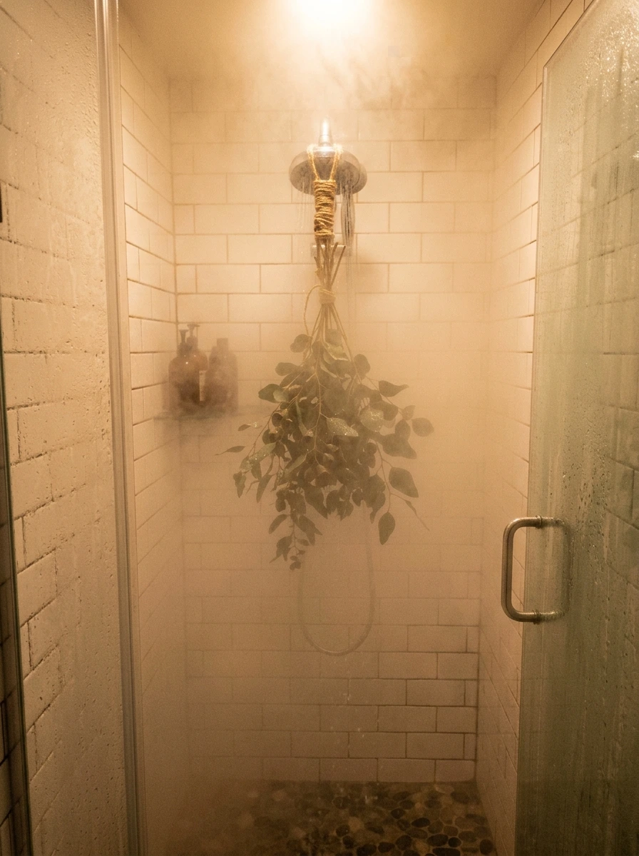 A Steam Room Scent Ritual You Can Build Inside Your Own Shower