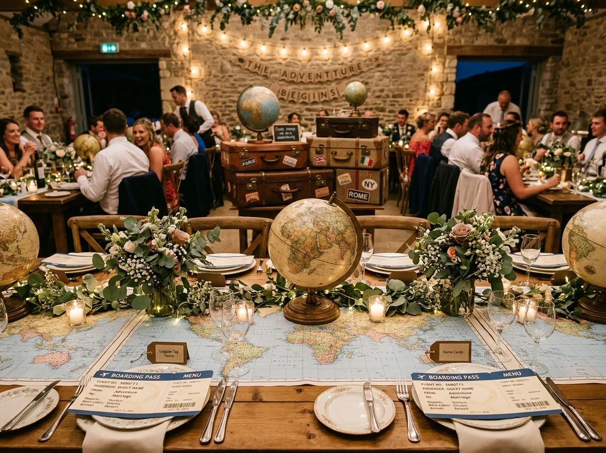 Around the World: A Reception That Travels With You