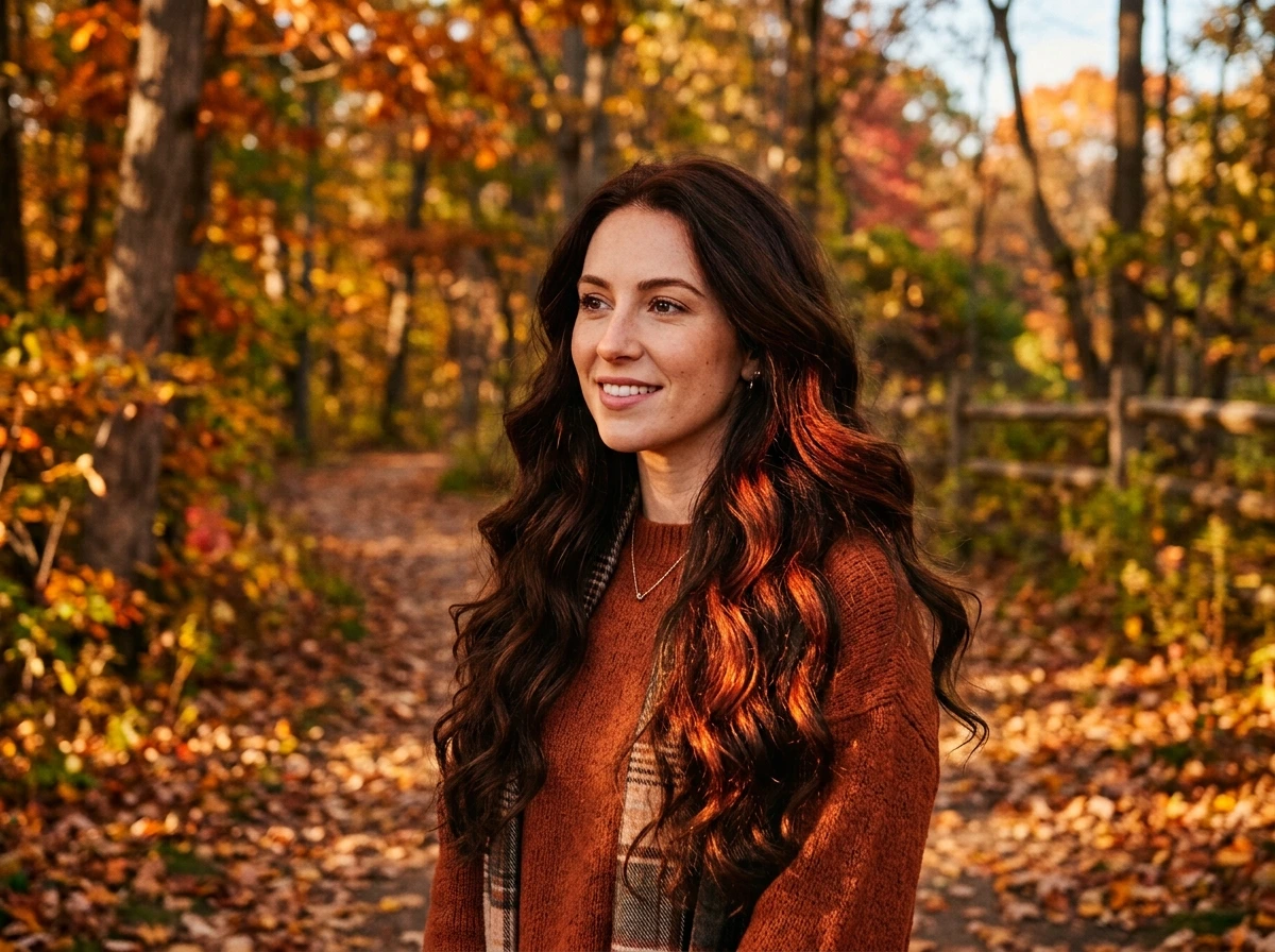 Auburn Hair Color for Long Hair: The Difference Between Red-Brown and True Auburn