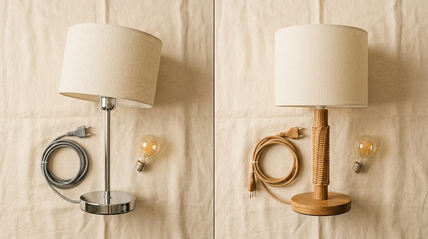 Bring In a Rattan Mirror or Lamp Base