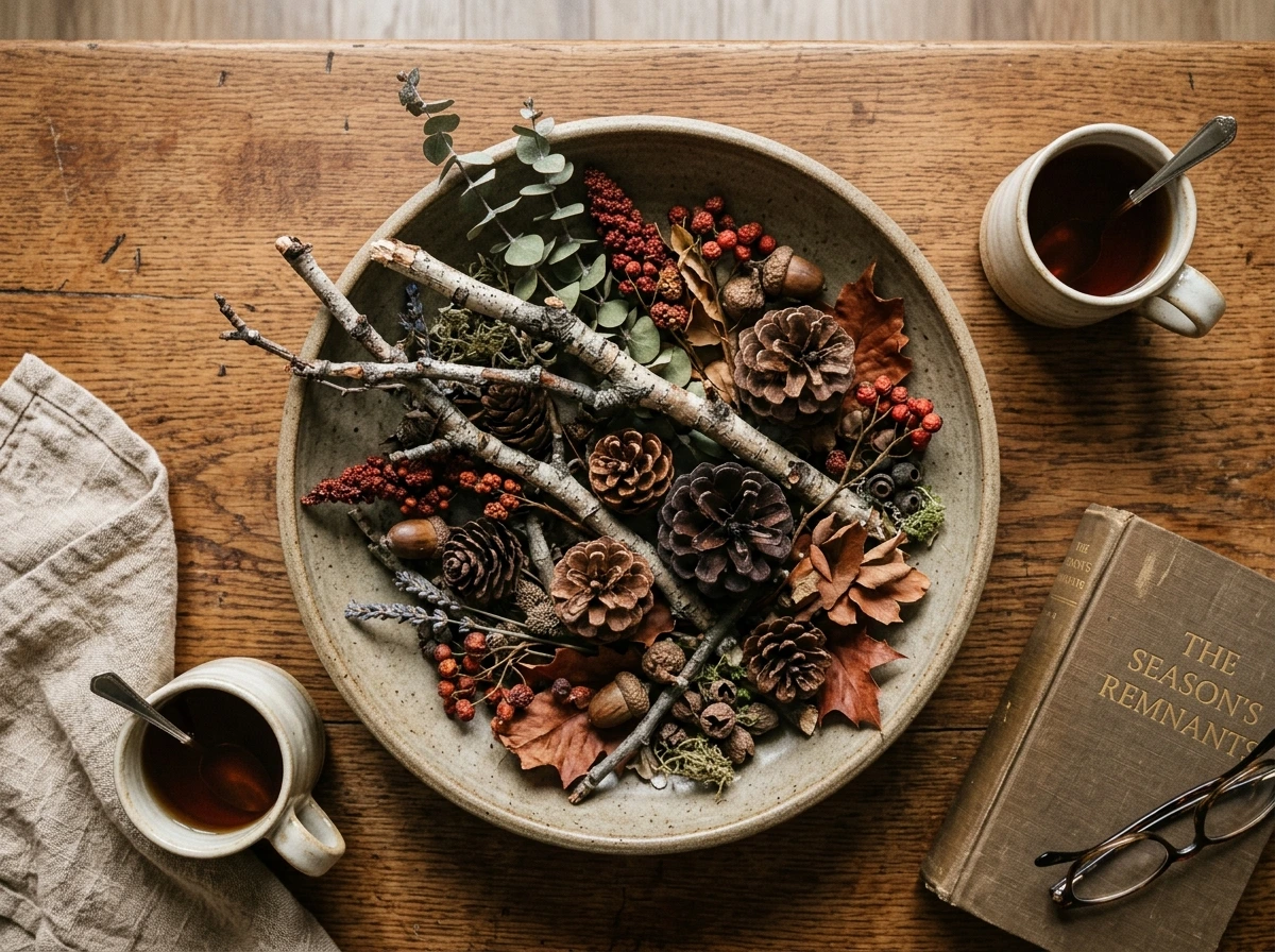 Bring the Outside In with a Seasonal Coffee Table Styling Moment