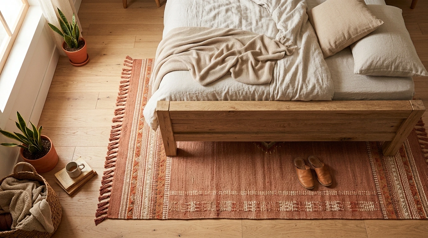 Burnt Orange Accents in Small, Confident Doses
