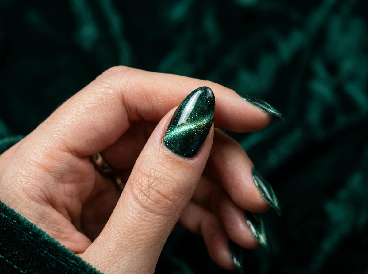 Classic Cat Eye Nail The Magnetic Gel Technique Explained
