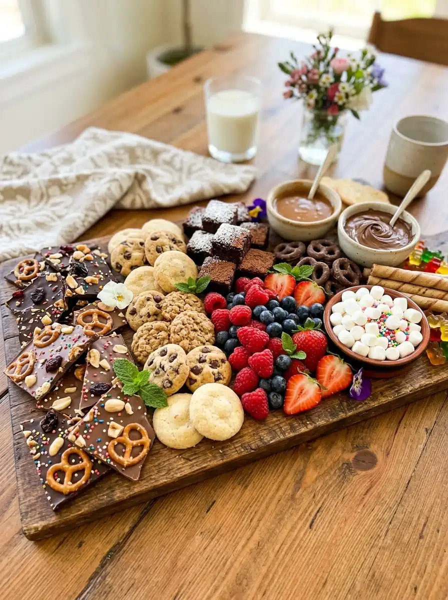 Dessert Charcuterie Board - All Sweet, Completely Unexpected