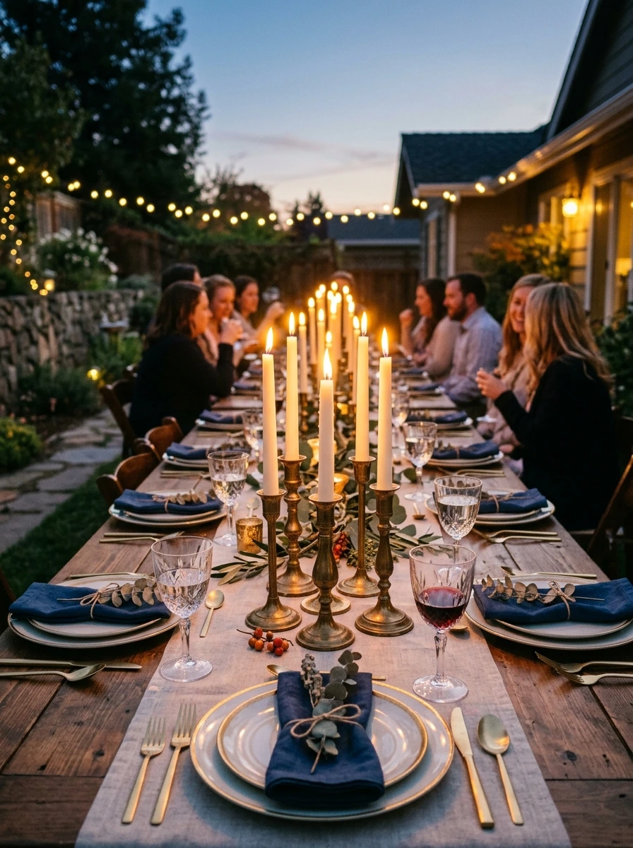 Entry: Why the Candle Cluster Is My Elegant Thanksgiving Table Shortcut