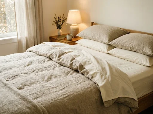 Euro Pillow Arrangement Behind Standard Pillows, and the Exact Configuration That Works