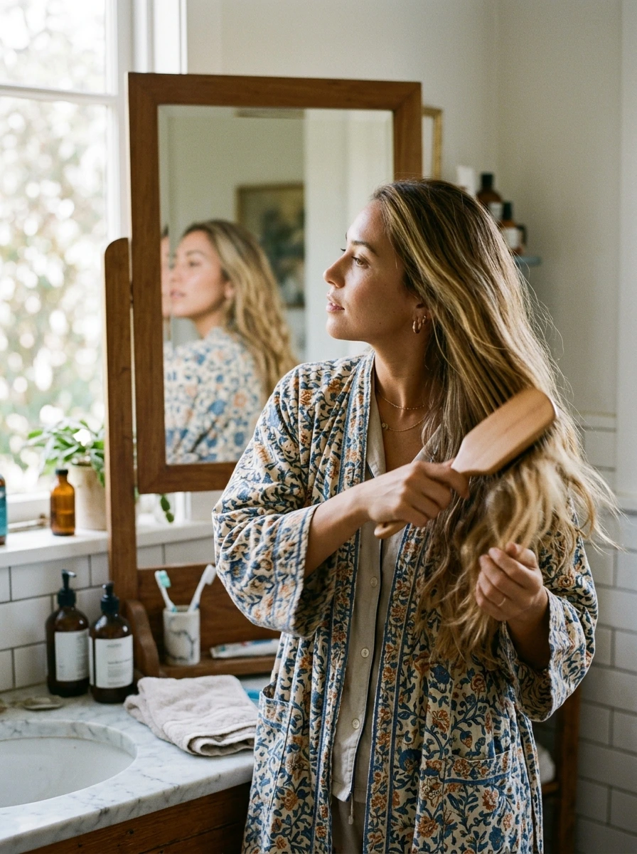For Your Hair: A Low-Effort Nighttime Ritual