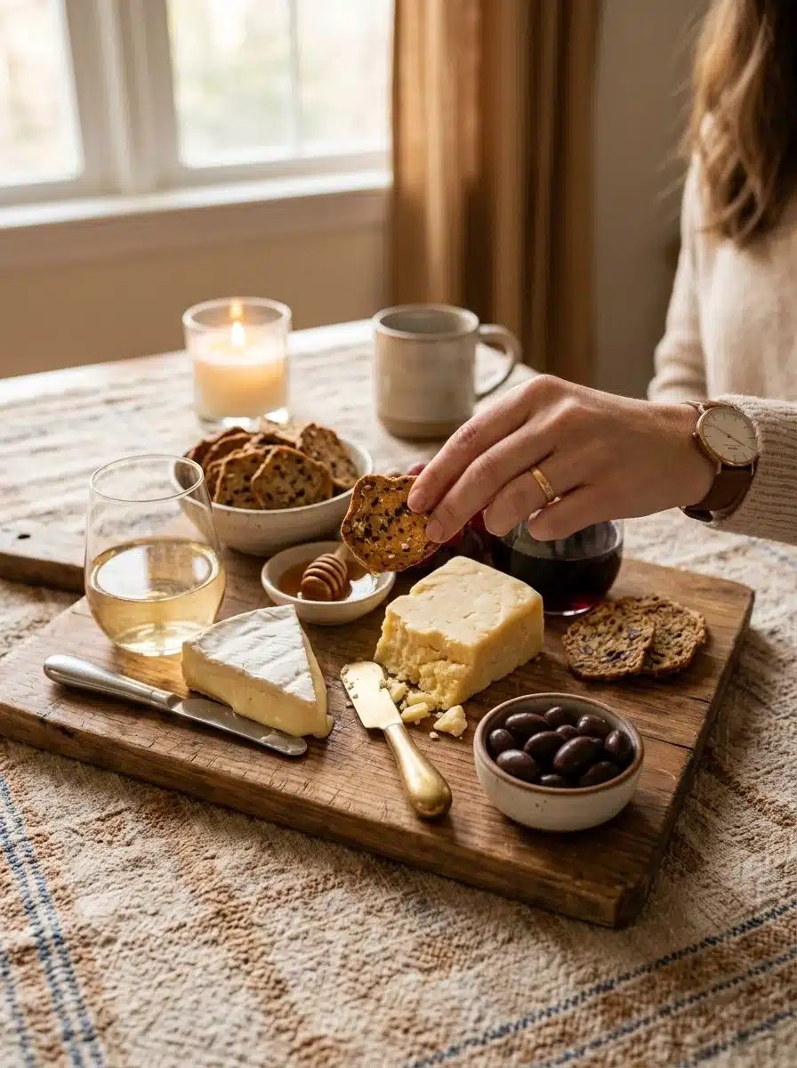 Girls Night Charcuterie Board With Wine Pairing Suggestions