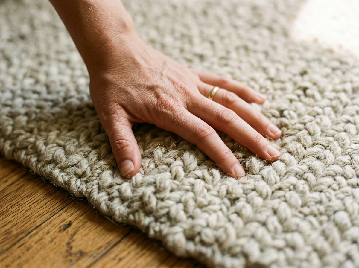 Ground the Room with a Wool Area Rug