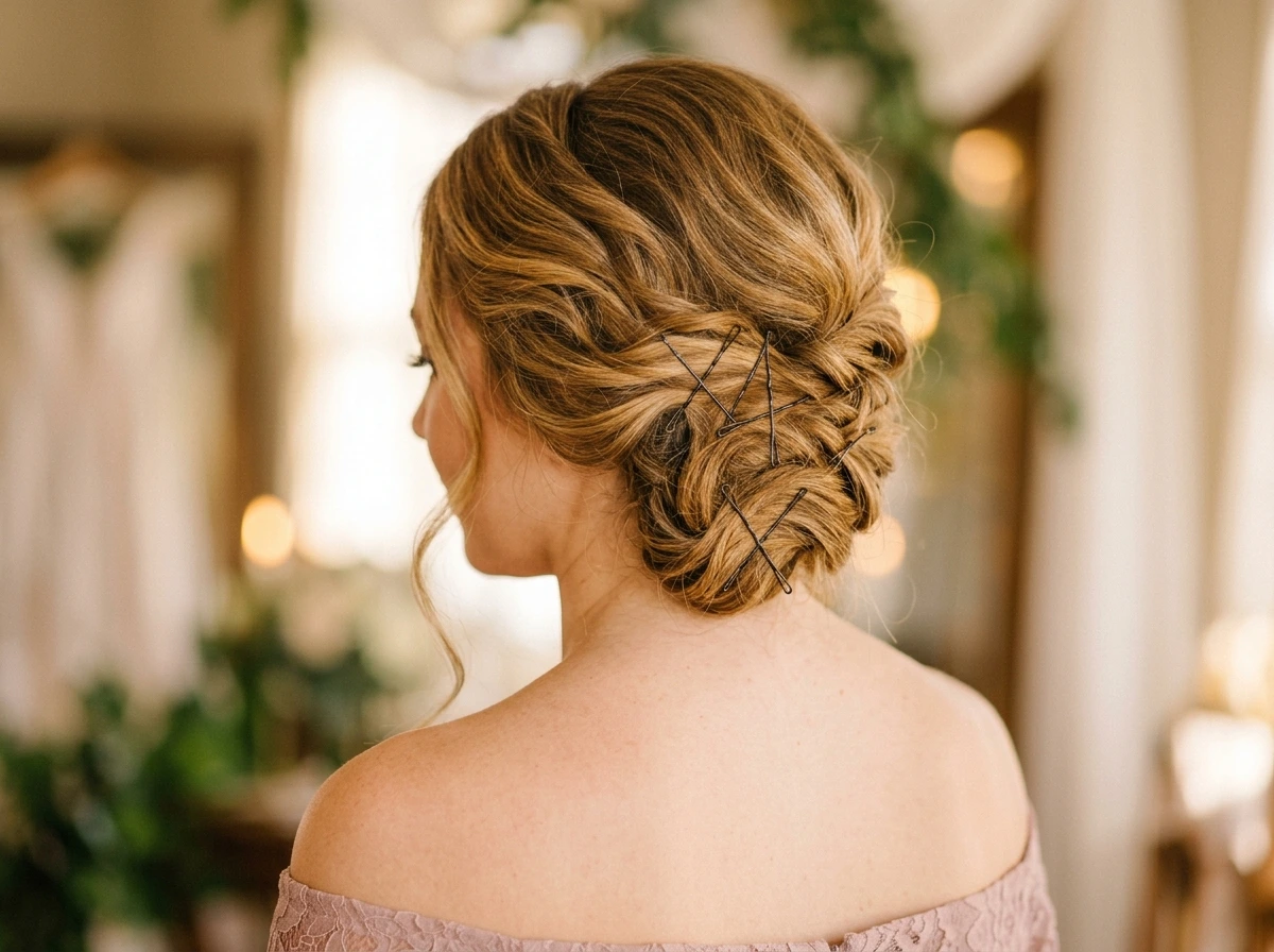 How to Pin a Bridesmaid One-Side Look That Lasts All Day