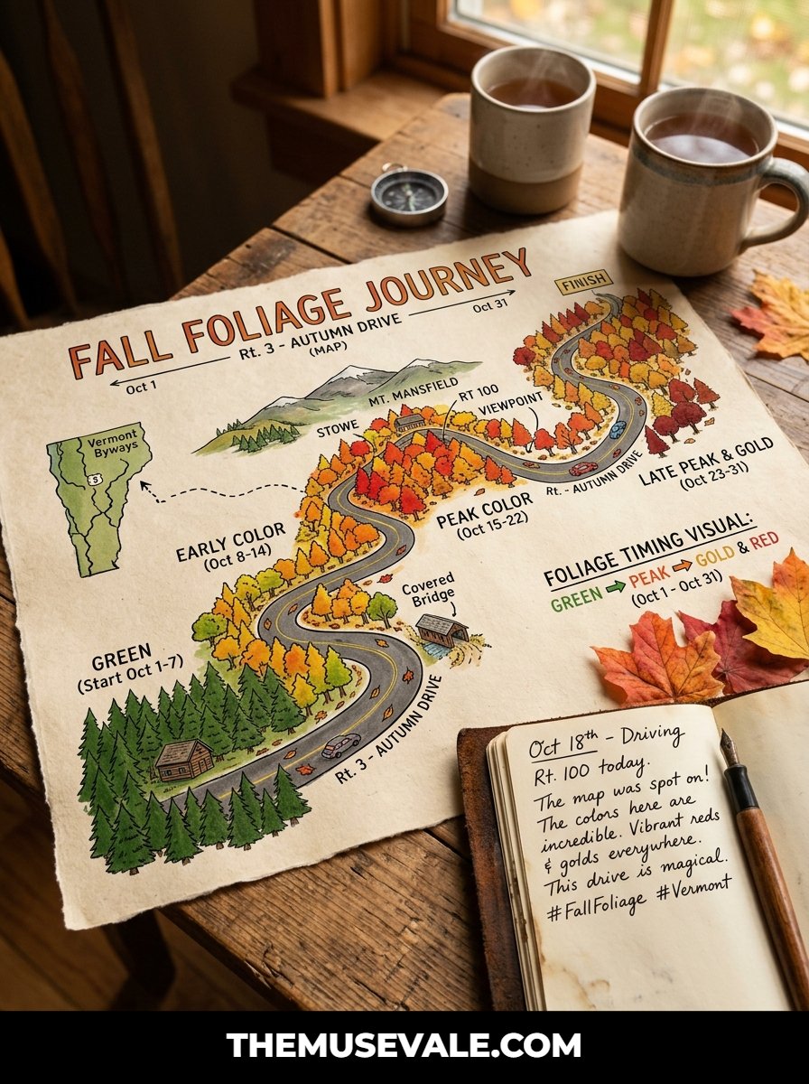 How to Time Fall Travel Destinations USA Around Peak Foliage