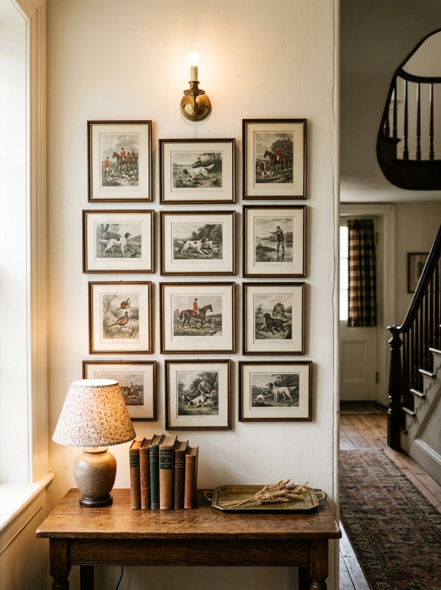 Hunting Prints and Sporting Art, Placed with Intention
