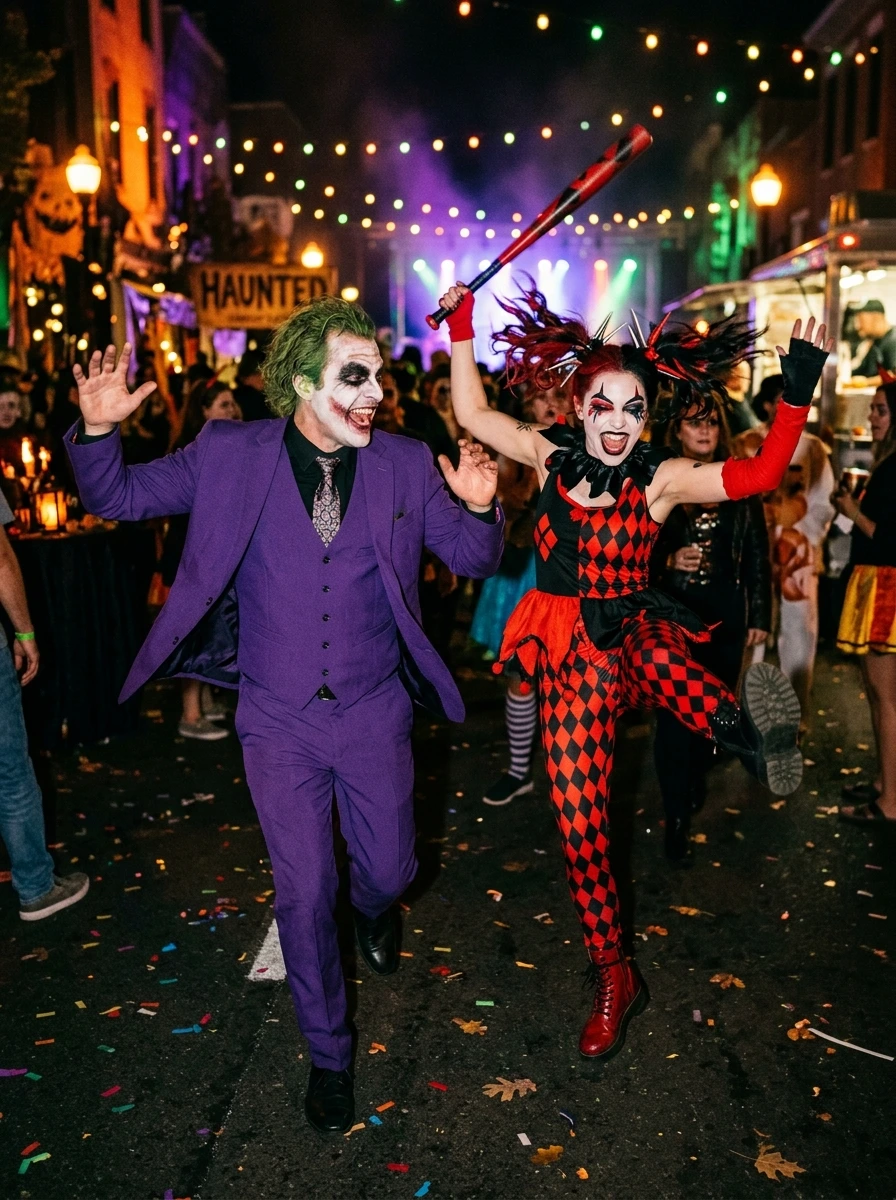 Iconic Villain Duo Couple Costume For Halloween 2026