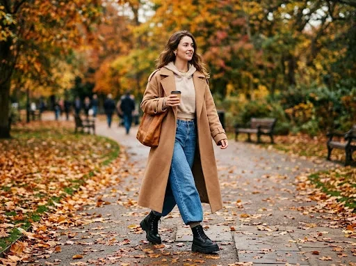 Layer It Over a Hoodie: The Casual Trench Coat Outfit Decision