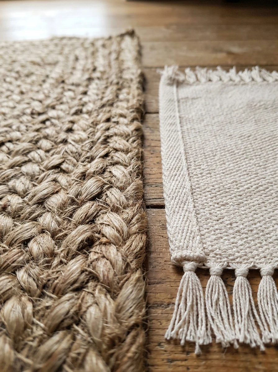 Layered Jute for Grounded, Beachy Texture