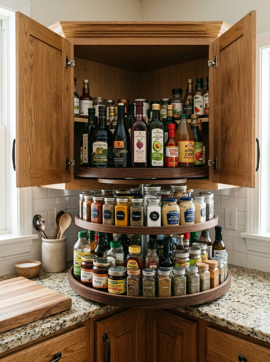 Making the Dead Corner Cabinet Actually Work in Any Kitchen