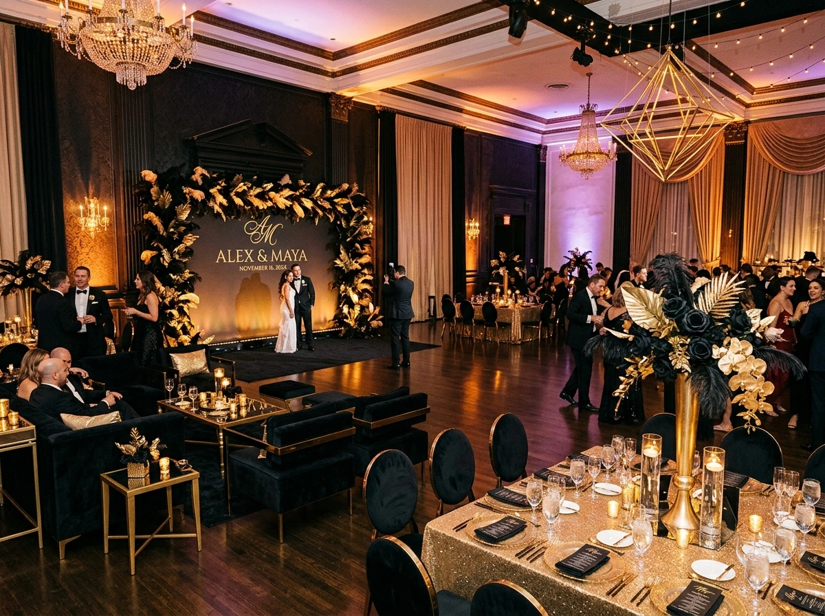 Old Hollywood Glamour: Velvet, Gold, and Movie-Star Drama