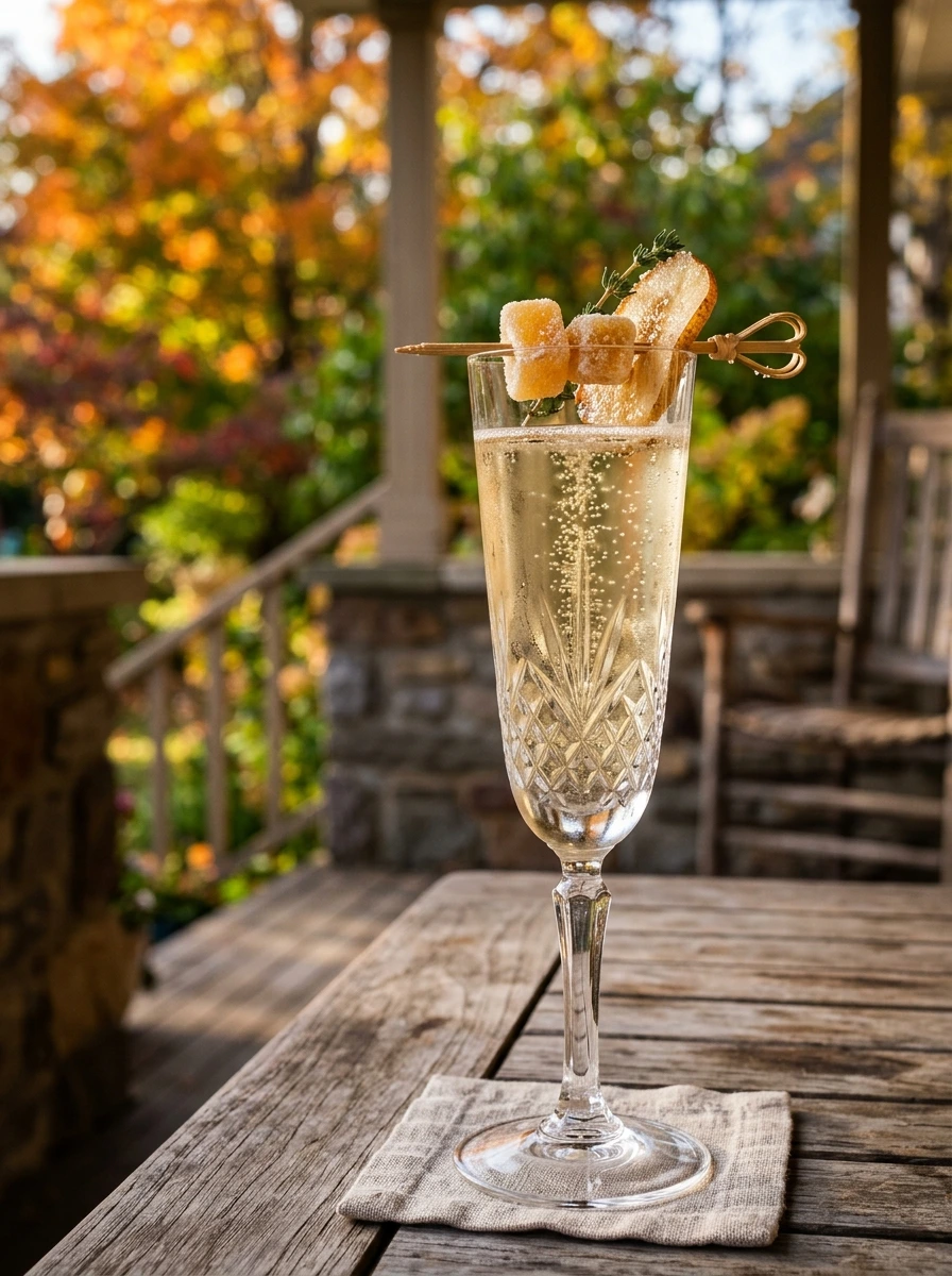 Pear and Ginger With Prosecco: The Drink My Sister Requests Every Fall