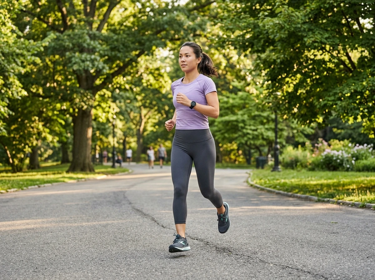 Running Outfit for Petite Women - the Proportions That Work
