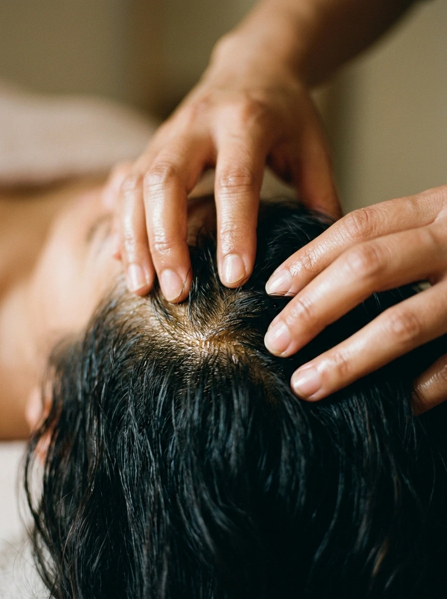 Scalp Massage Technique, Solo and With a Partner