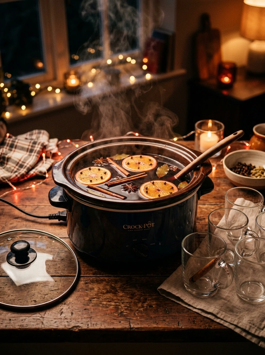 Slow Cooker Mulled Wine Is the Laziest of All My Fall Cocktail Recipes