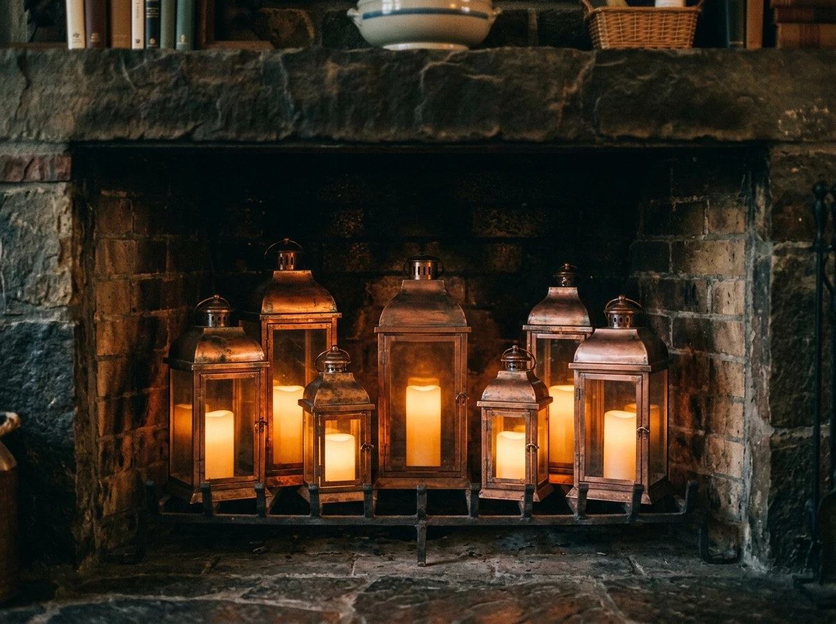 Style the Hearth for the Season, Not Just the Holidays