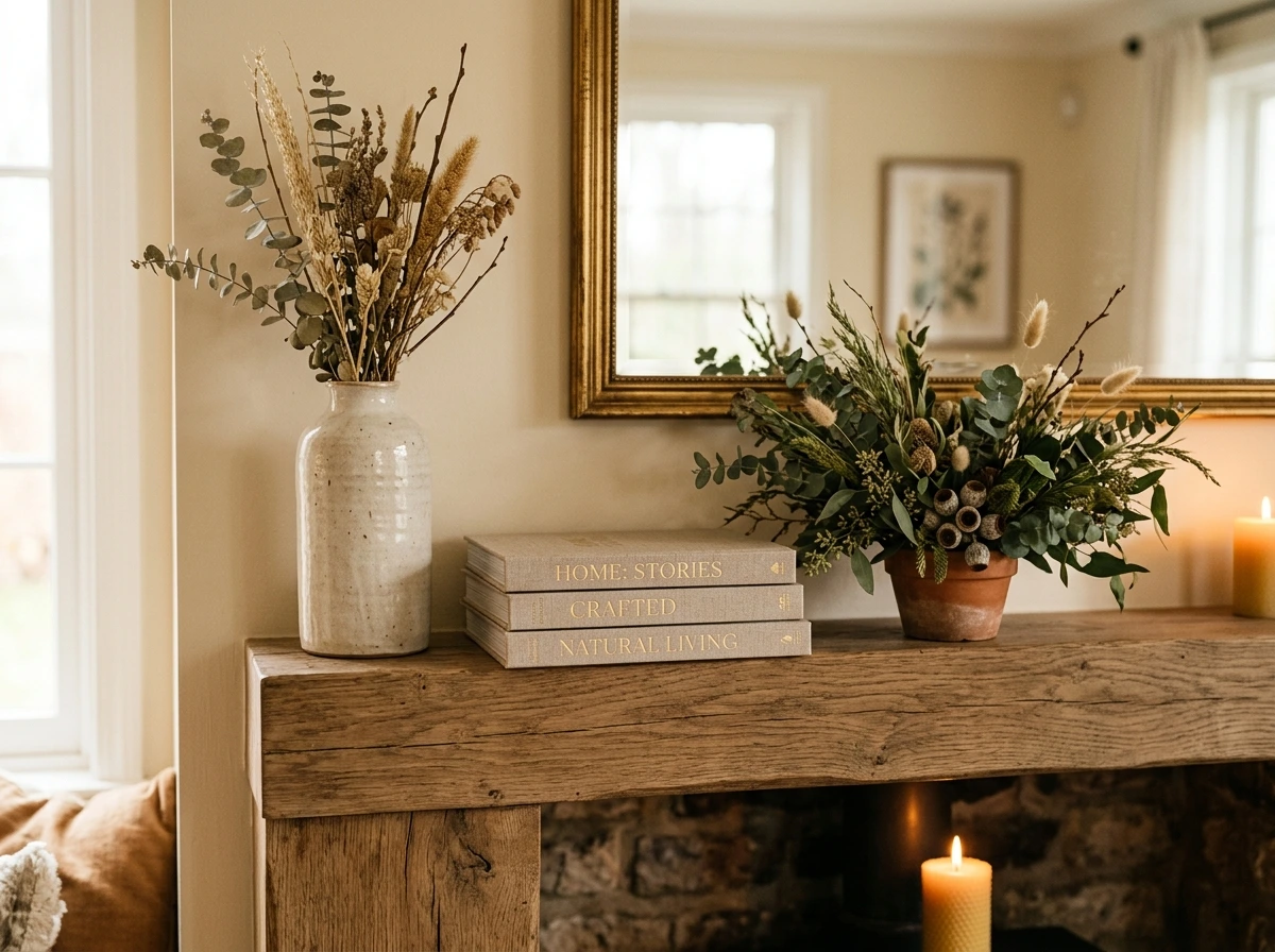Style the Mantel Like It's Load-Bearing
