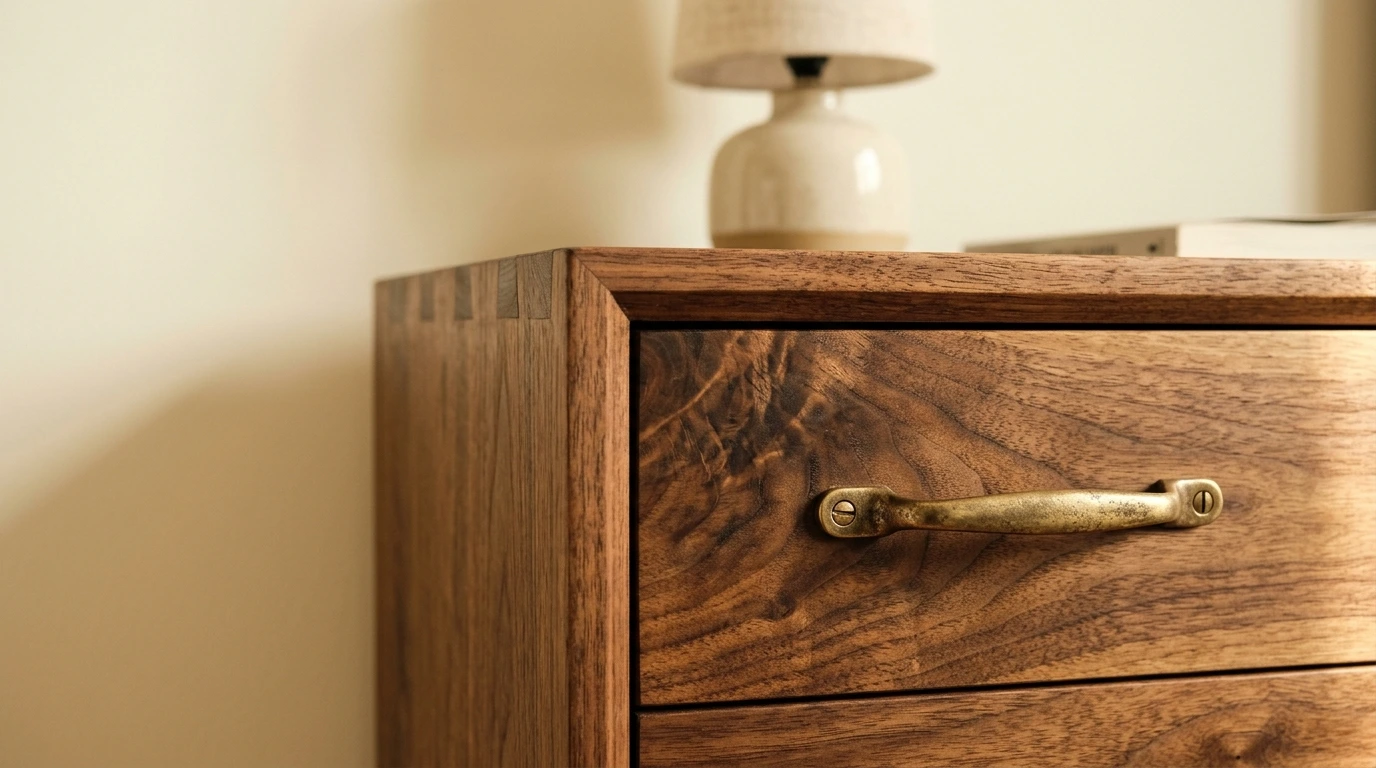 Swap Cool Metal for Warm Wood Tones