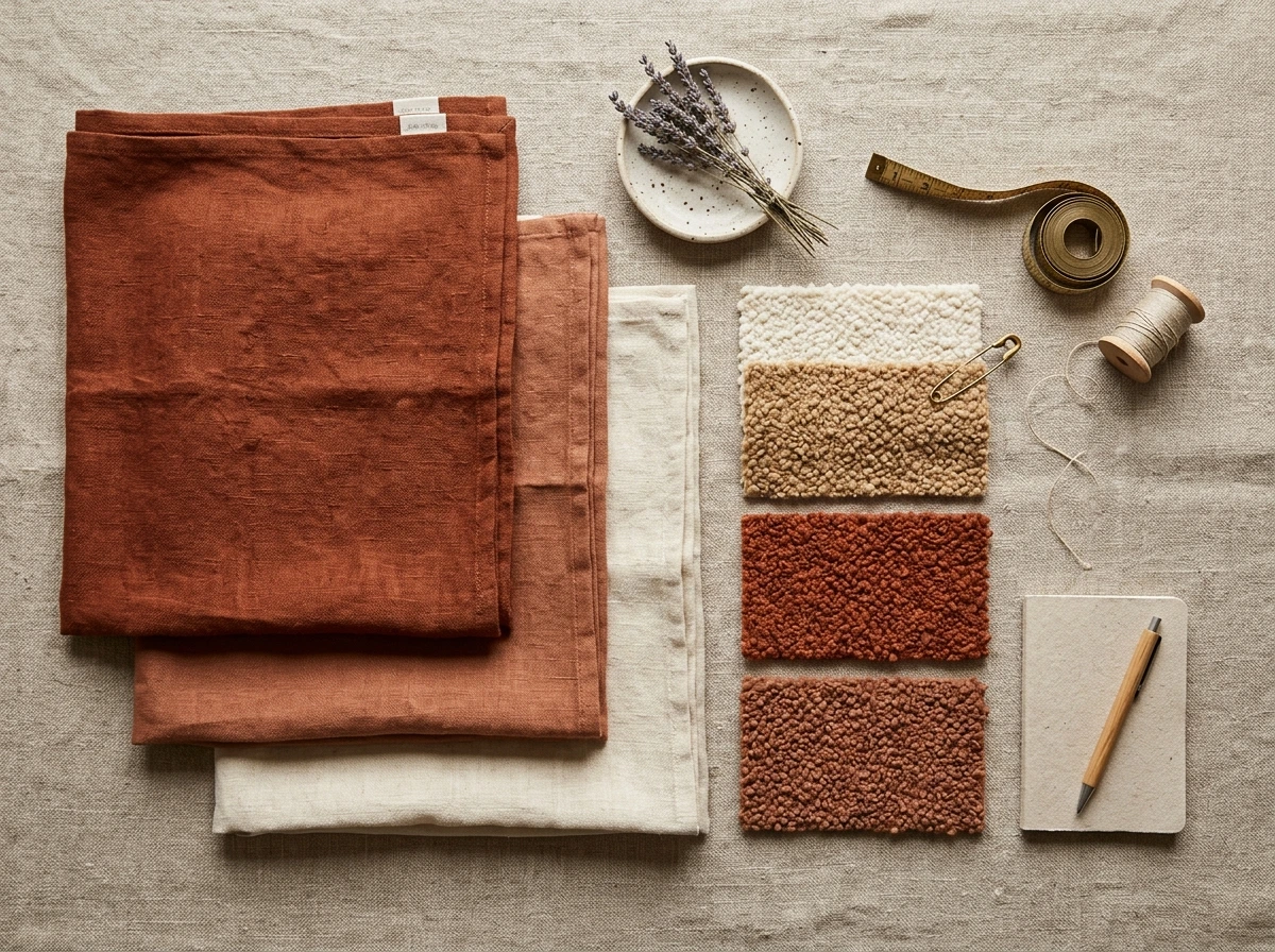 Swap Your Throw Pillows for Rust and Clay Tones