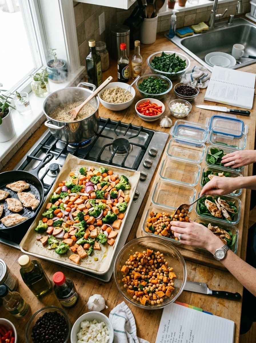 The 2-Hour Sunday Meal Prep That Sets Up the Entire Week