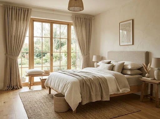The All-Linen Bedroom That Feels Like a Different Country