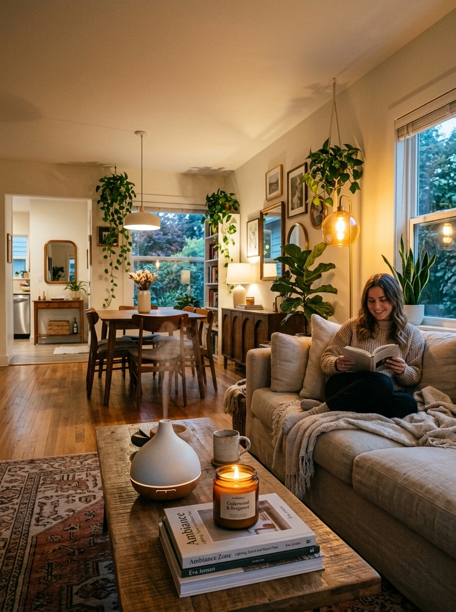 The Ambiance Zone: Lighting, Scent and Room Flow