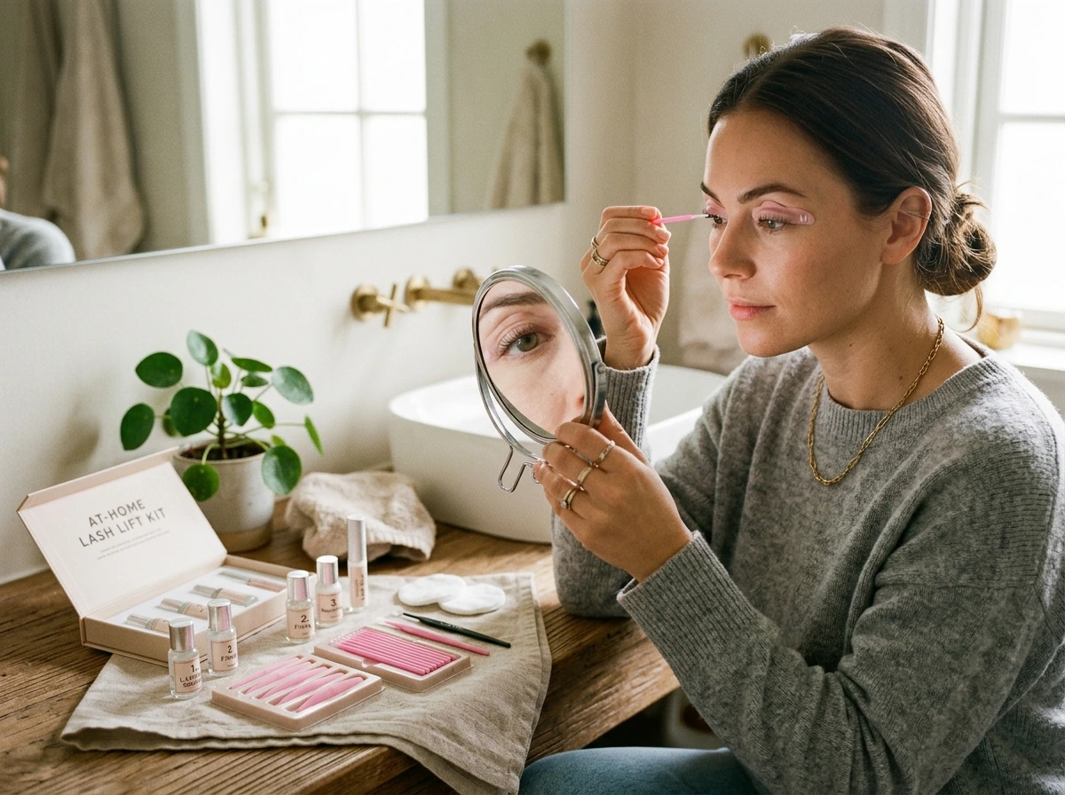The At-Home Lash Lift Kit: What the Professional Version Still Does Better