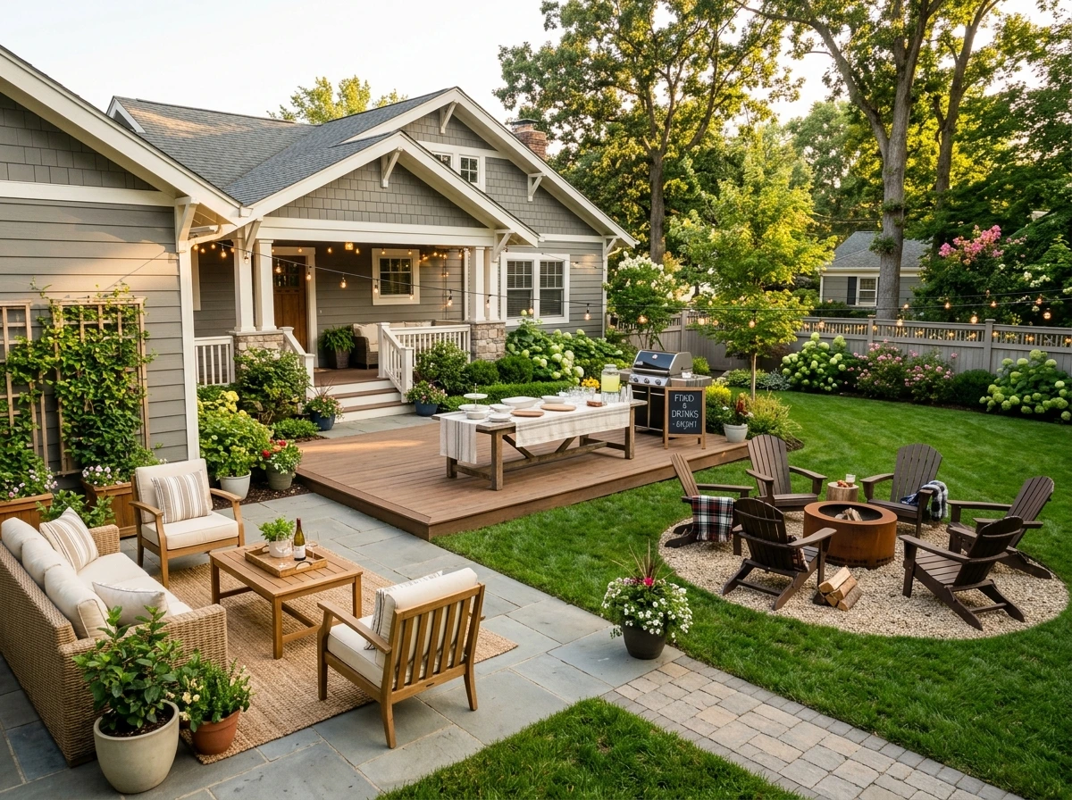 The Backyard Setup Decision That Determines How the Whole Evening Flows