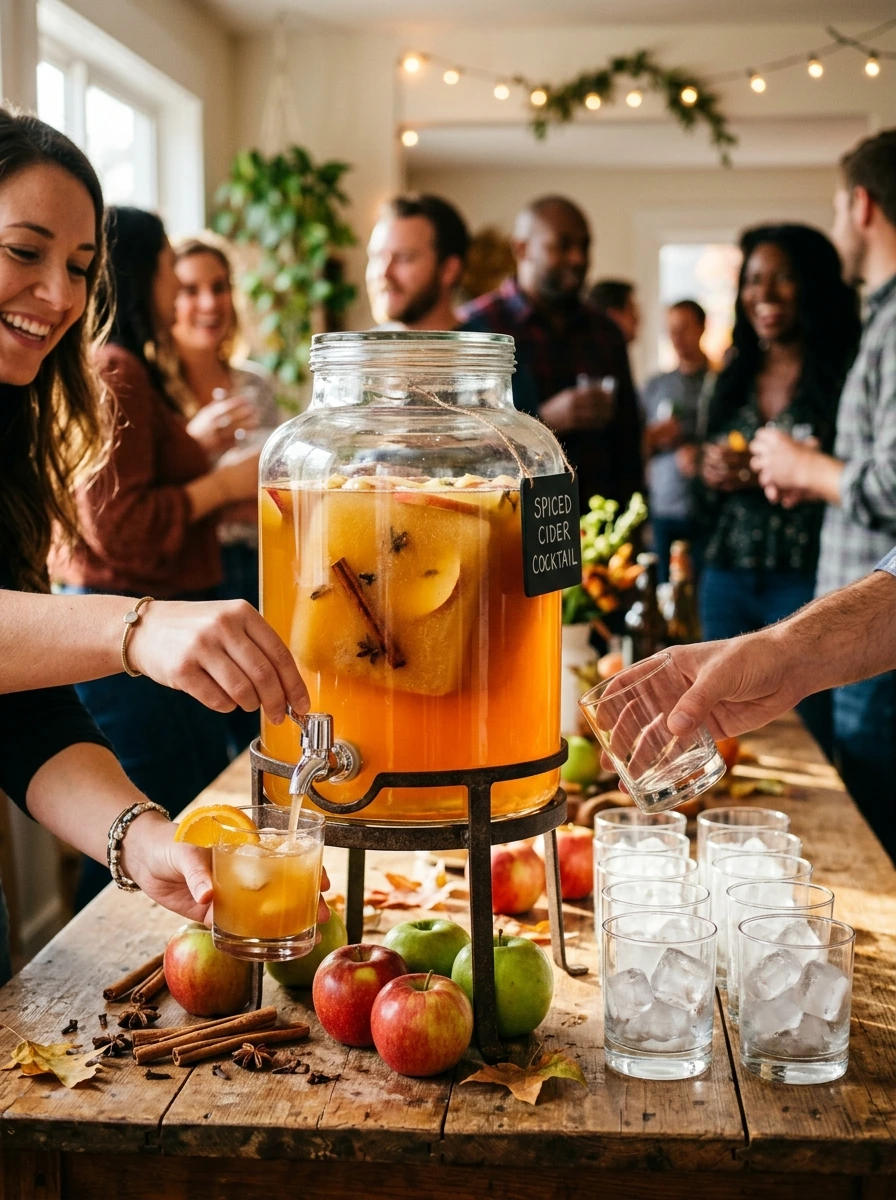 The Batch Fall Cocktail Recipes That Make a Gathering Mix Itself