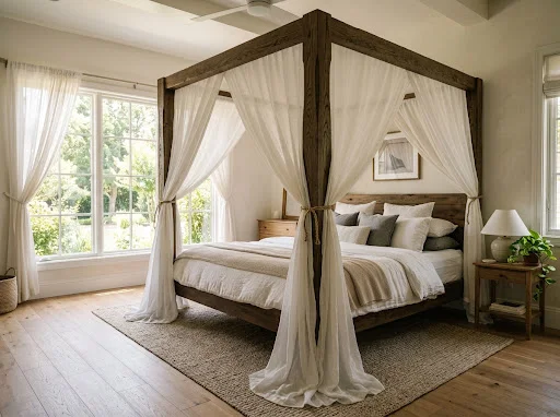 The Canopy Drape That Creates the Most Atmosphere for the Least Effort