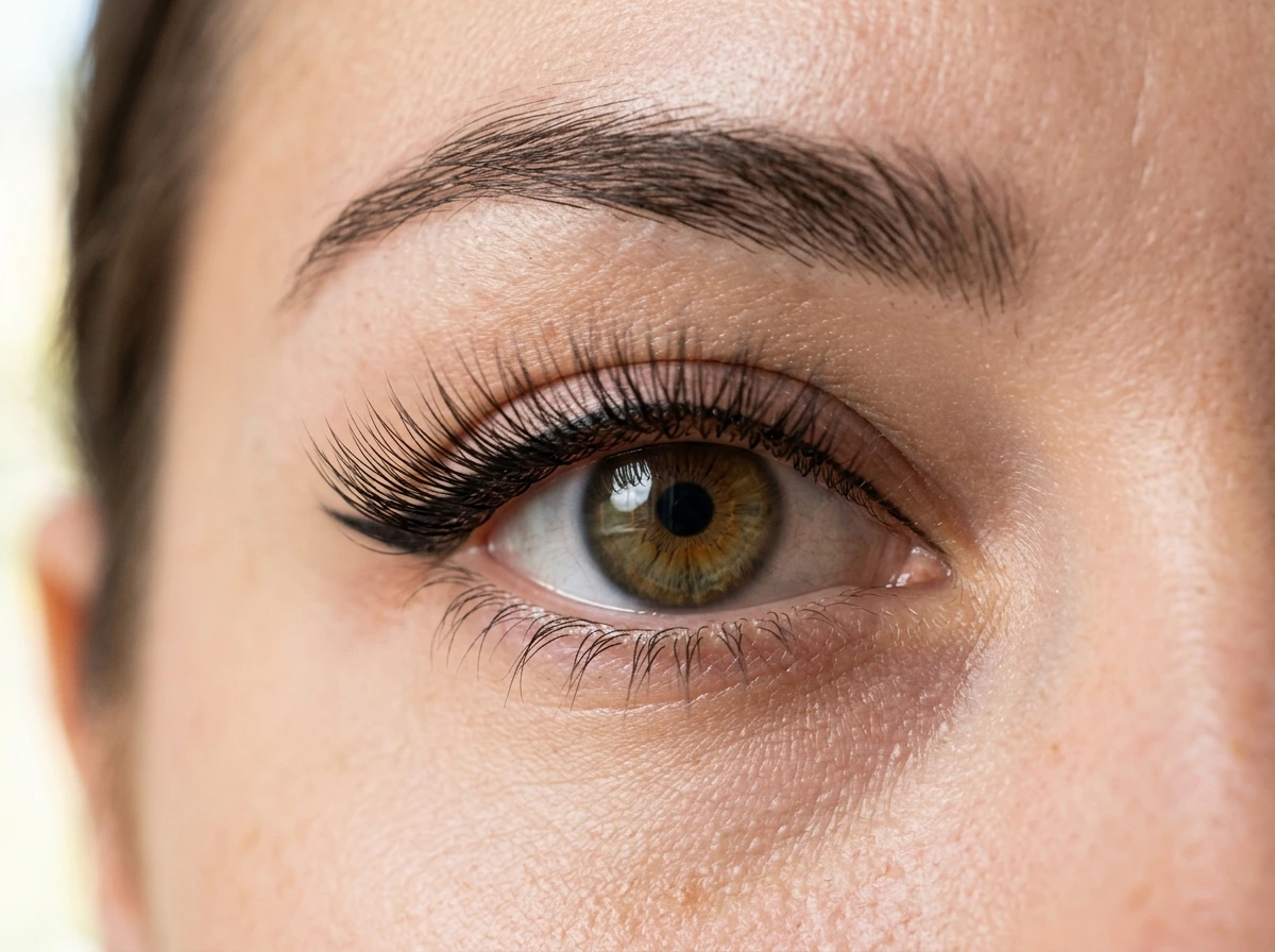 The Cat Eye Lash Design That Lifts and Elongates Without Eyeliner