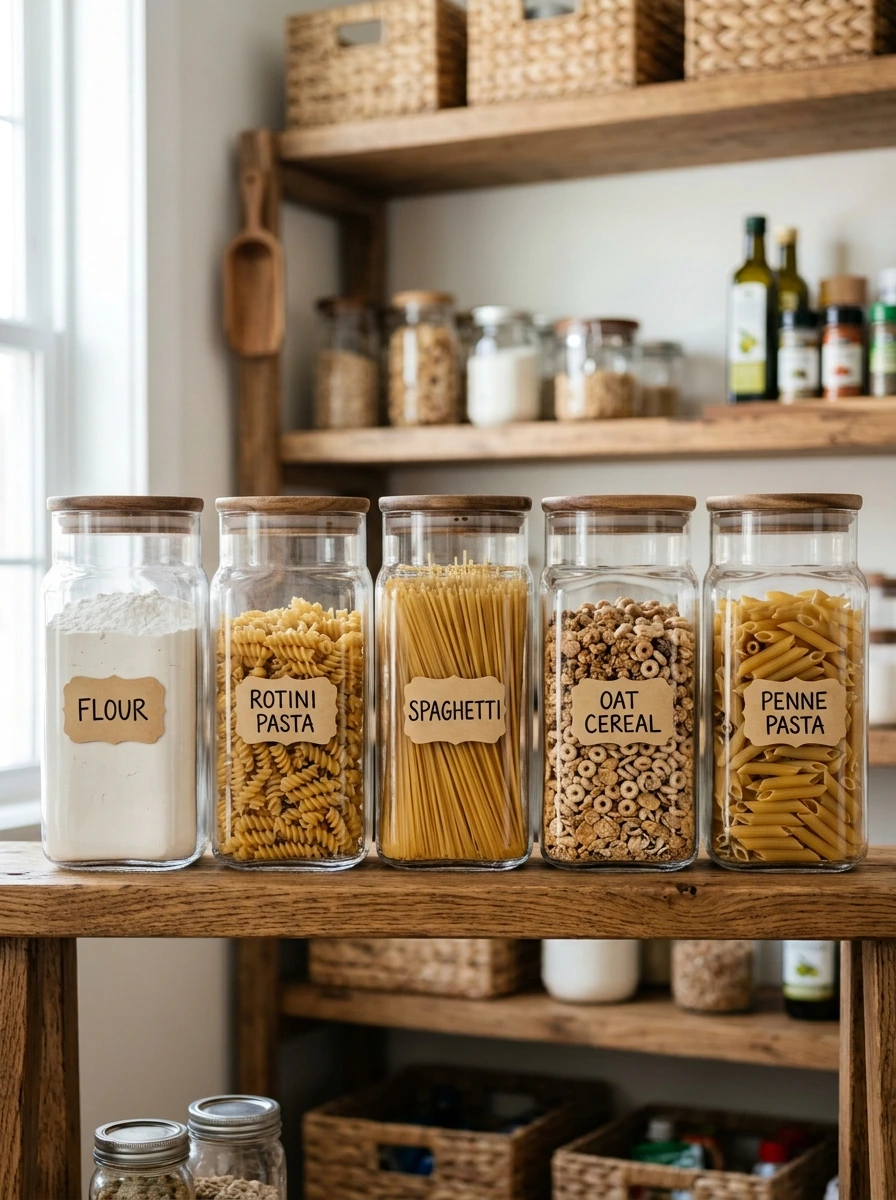 The Clear Pantry Containers That Survive Month Two