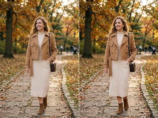 The Client Who Wanted Her Crop Trench Coat Outfit to Feel Fall-Ready