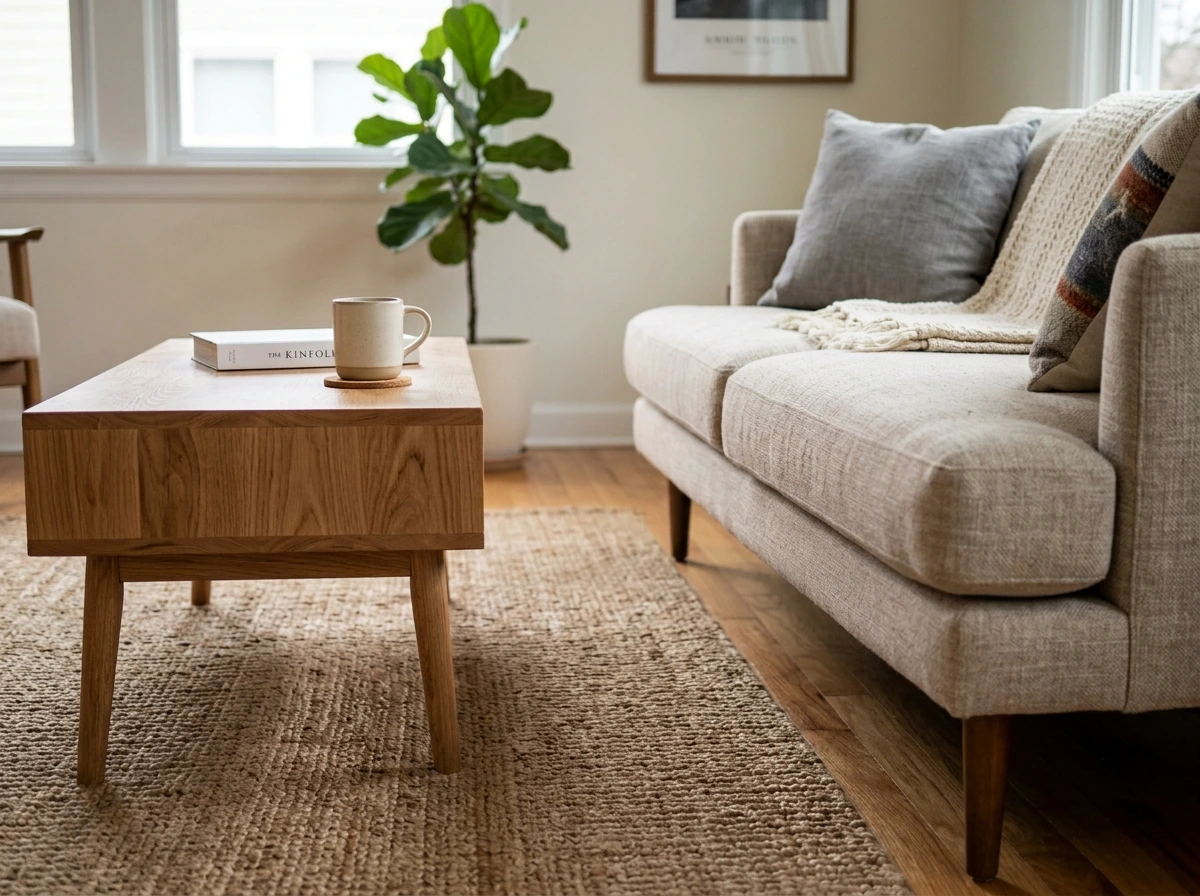 The Coffee Table Relationship: Height, Material, and Proximity Rules