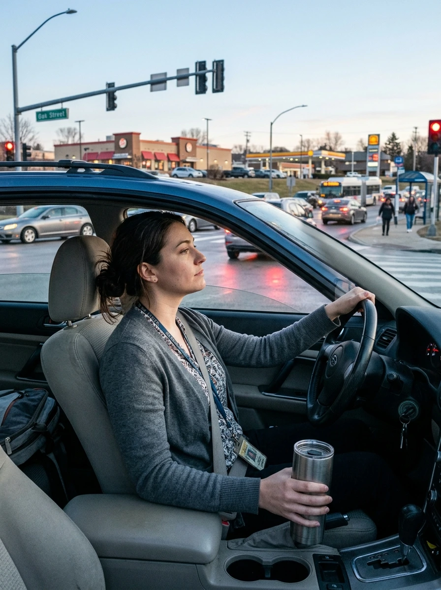 The Commute Morning Routine for Women Who Drive or Take Transit to Work