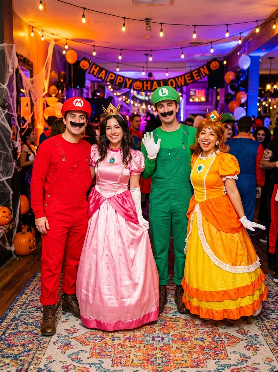 The Creative Couple Costume Idea For Two Couples Going Together