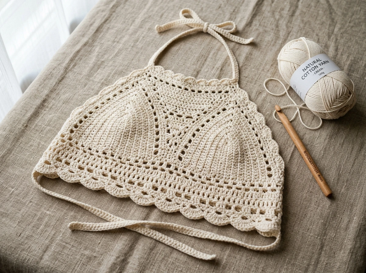 The Crochet Top Pattern Free Beginners Actually Finish