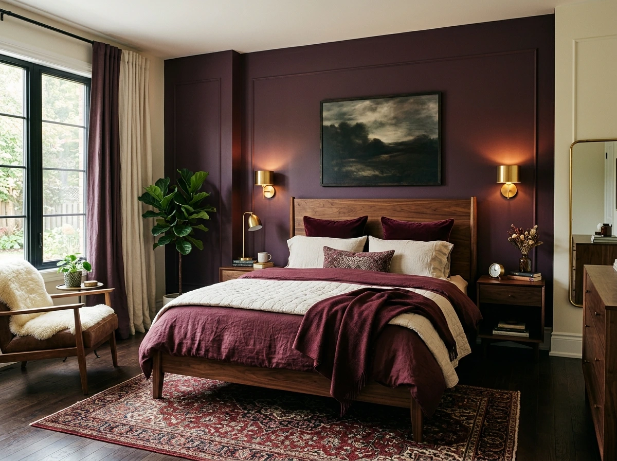 The Design Diary's Favorite Moody Bedroom, All Together